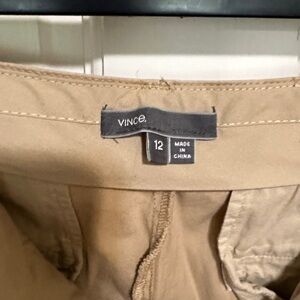 Vince Khaki Tan Cotton Chinos